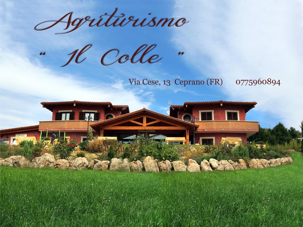 Agriturismo Ciociaro " Il Colle " Hotel Ristorante Ceprano Exterior photo